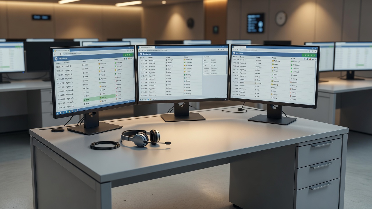AI voice agent patient outreach system showing triage routing between automated calls and human schedulers